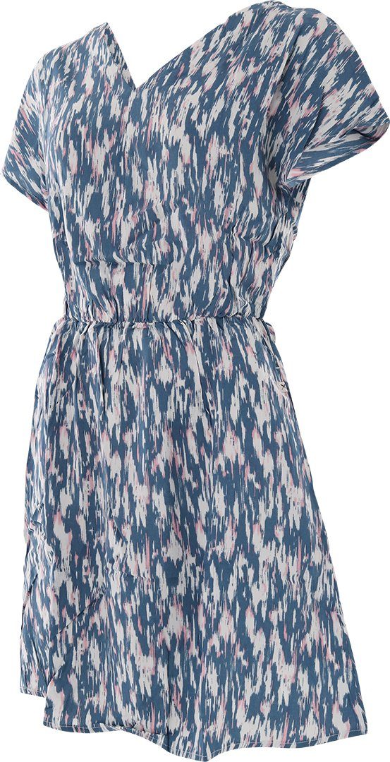 iriedaily Strandkleid IRIEDAILY BLOSSY Kleid navy white
