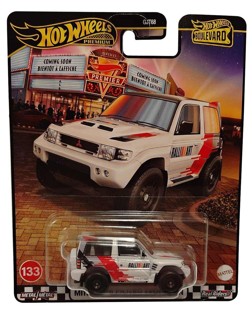 Hot Wheels Spielzeug-Auto Hot Wheels Boulevard Mitsubishi Pajero Evolution 1:64 Auto