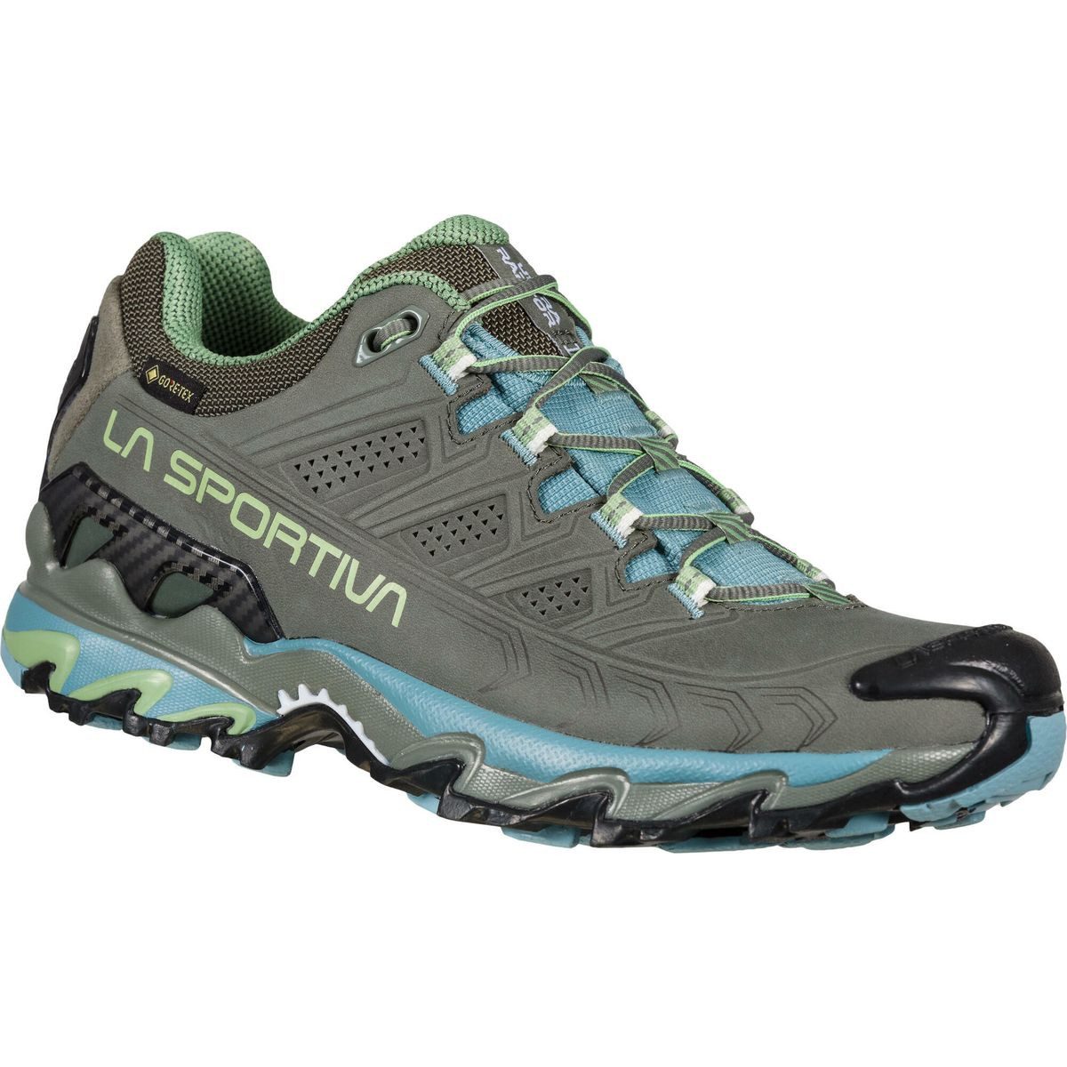 La Sportiva Ultra Raptor II Leather Woman GTX Hikingschuh Atmungsaktiver und wasserdichter Wanderschuh mit Lederoberfläche für