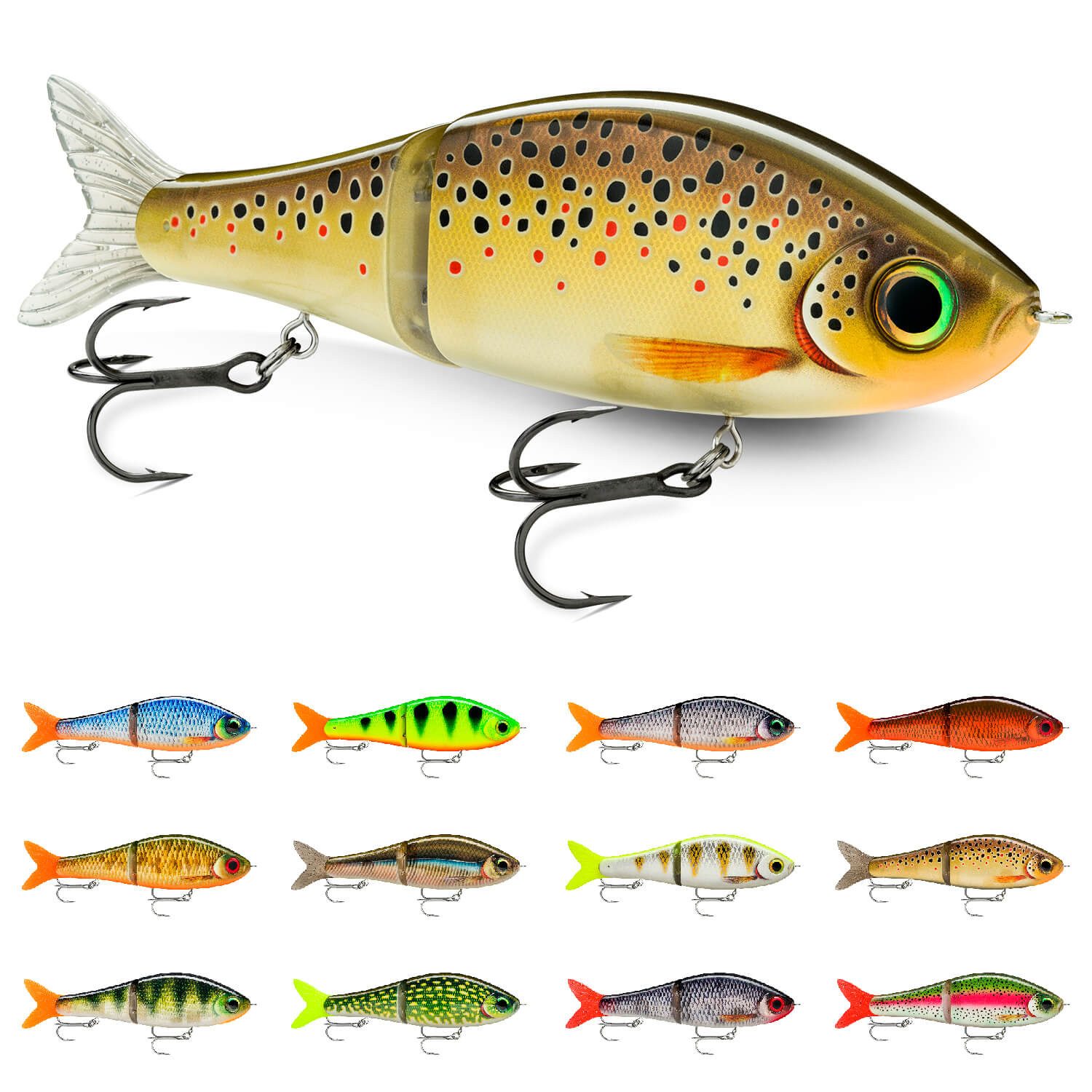 Rapala Kunstköder Rapala Super Shadow Rap Glide Wobbler, (1-St)