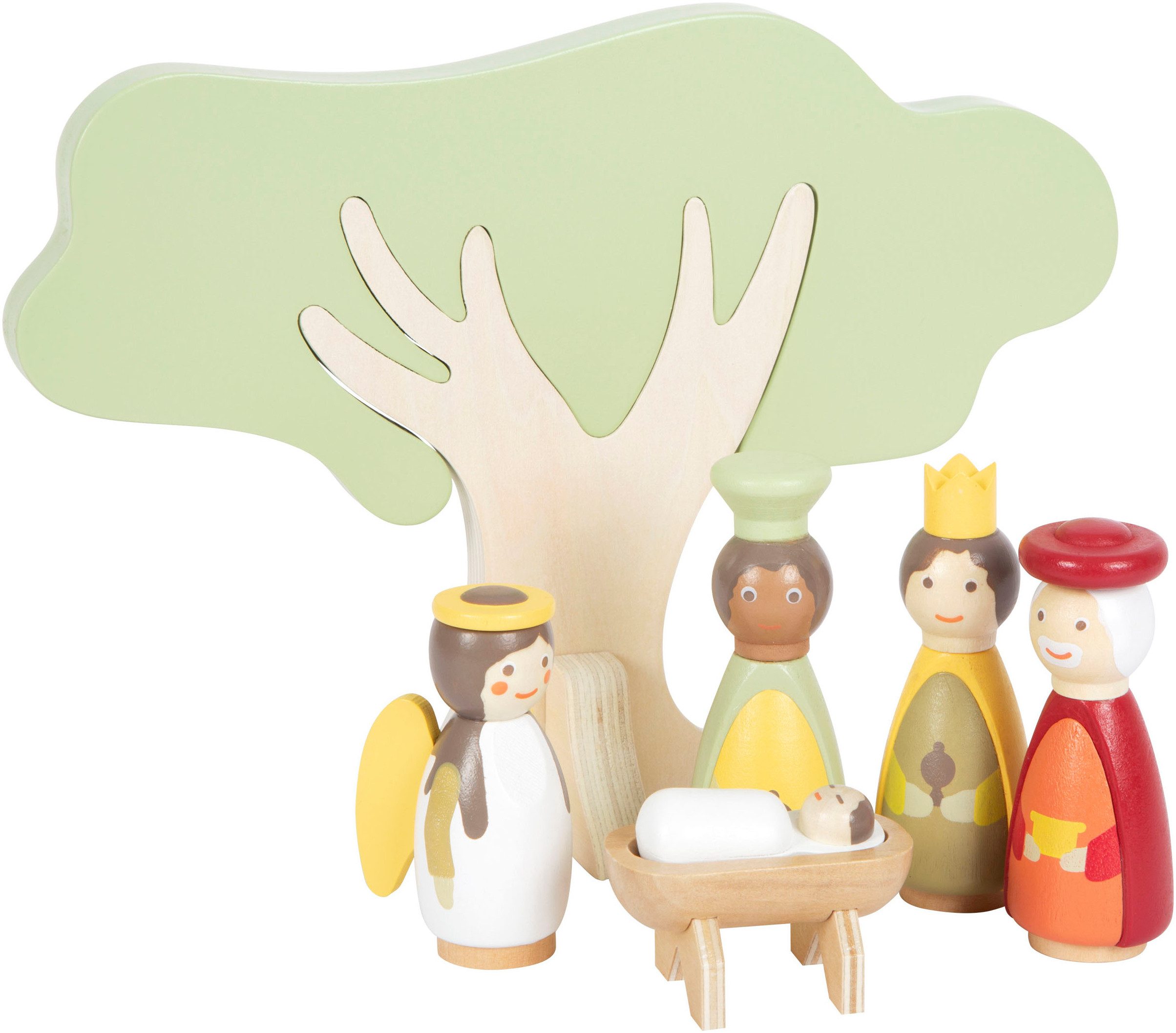 Small Foot Spielfigur Spielset Weihnachtskrippe