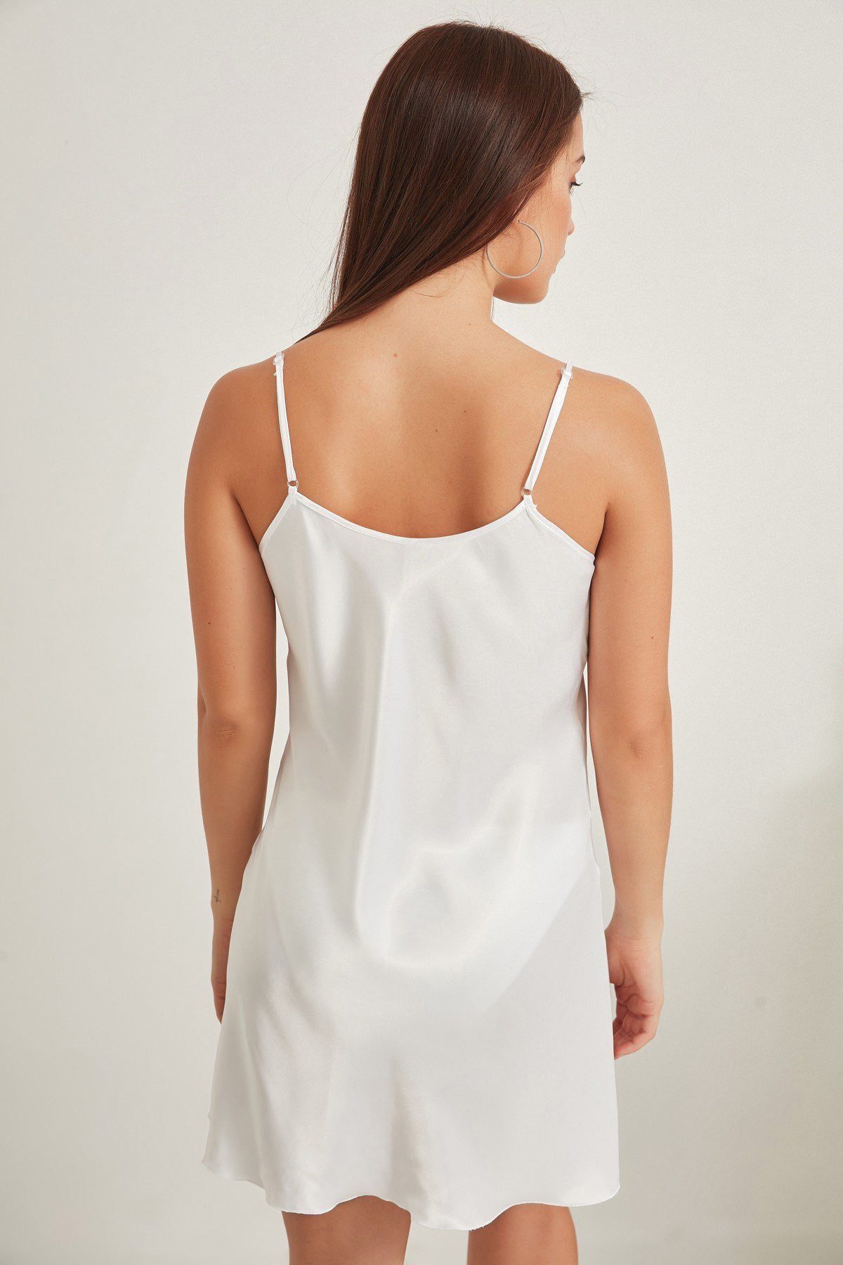 C&CITY Nachthemd Damen Satin-Nachthemd günstig online kaufen