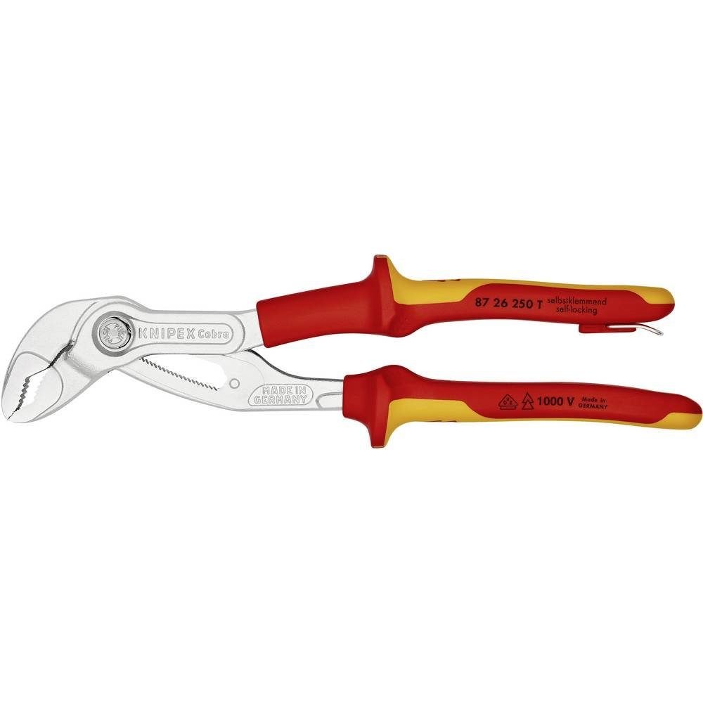 Thumbnail - Knipex Wasserpumpenzange ® WaPu isoliert Befestigungsöse, mit Sicherungsöse