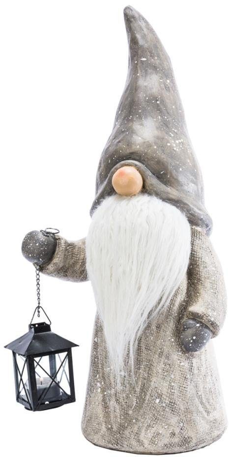 Schneider Weihnachtsfigur Wichtel mit Laterne, Weihnachtsdeko, Höhe 50 cm | Dekofiguren