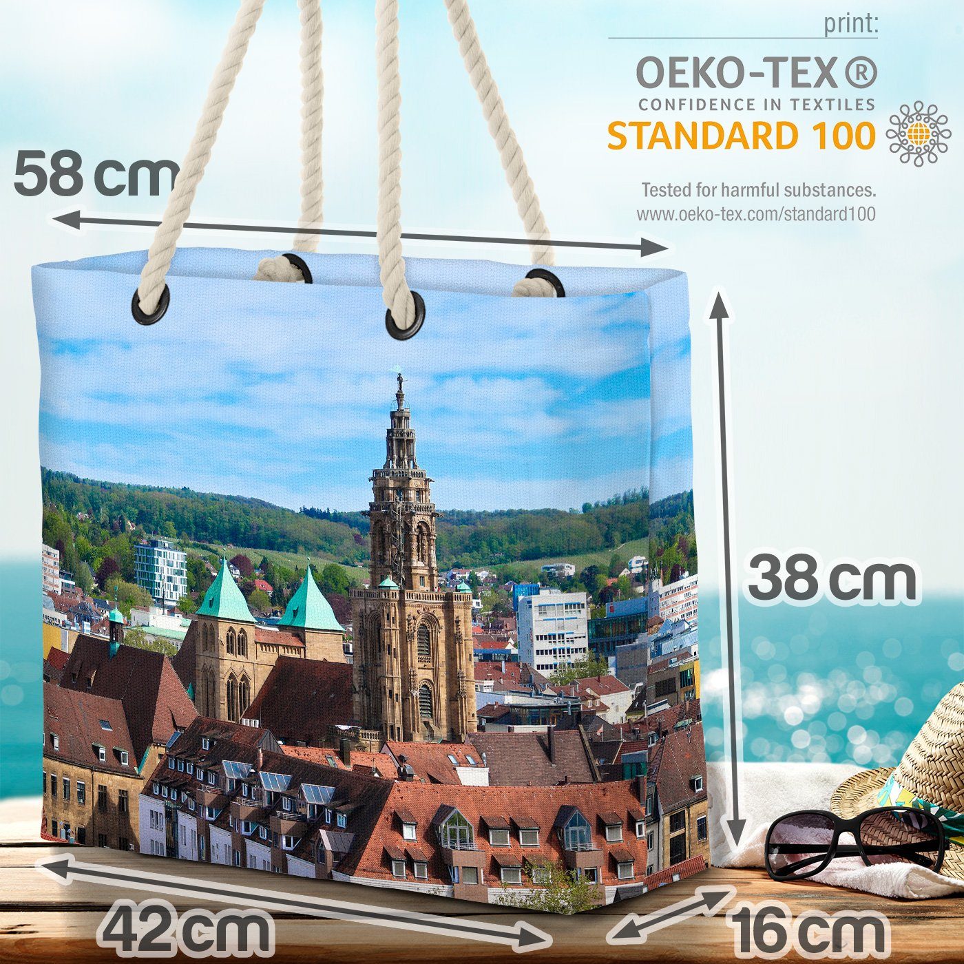 VOID Strandtasche (1-tlg), Heilbronn Heilsbronner Kirche St. Kilian Experimanta Astronomische Uh