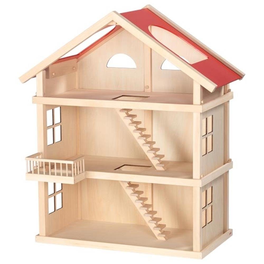 goki Puppenhaus aus Holz mit 3 Etagen, Unendlich viel Platz für viele
