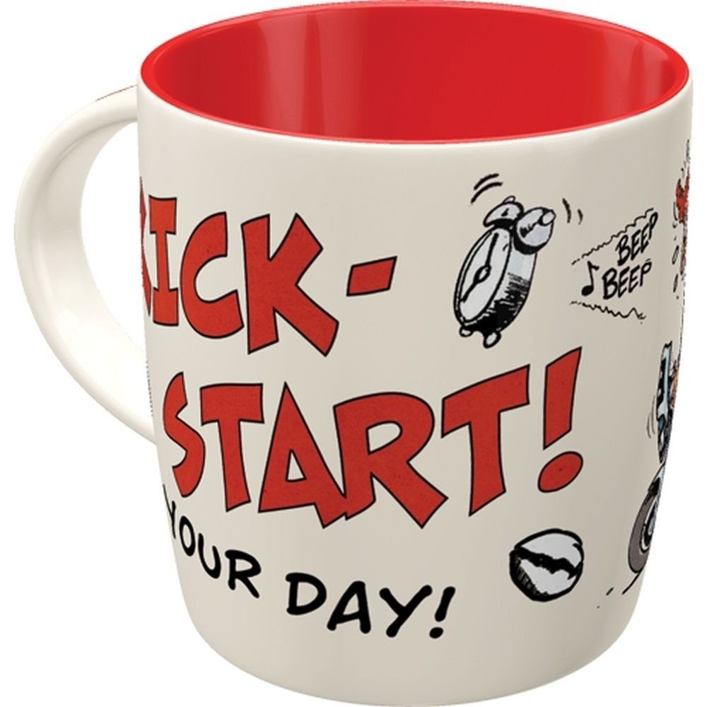 Nostalgic-Art Tasse Kaffeetasse - MOTOmania - Kick-Start Your Day!