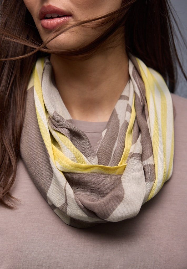 STREET ONE Schal Printed Modal Loop günstig online kaufen