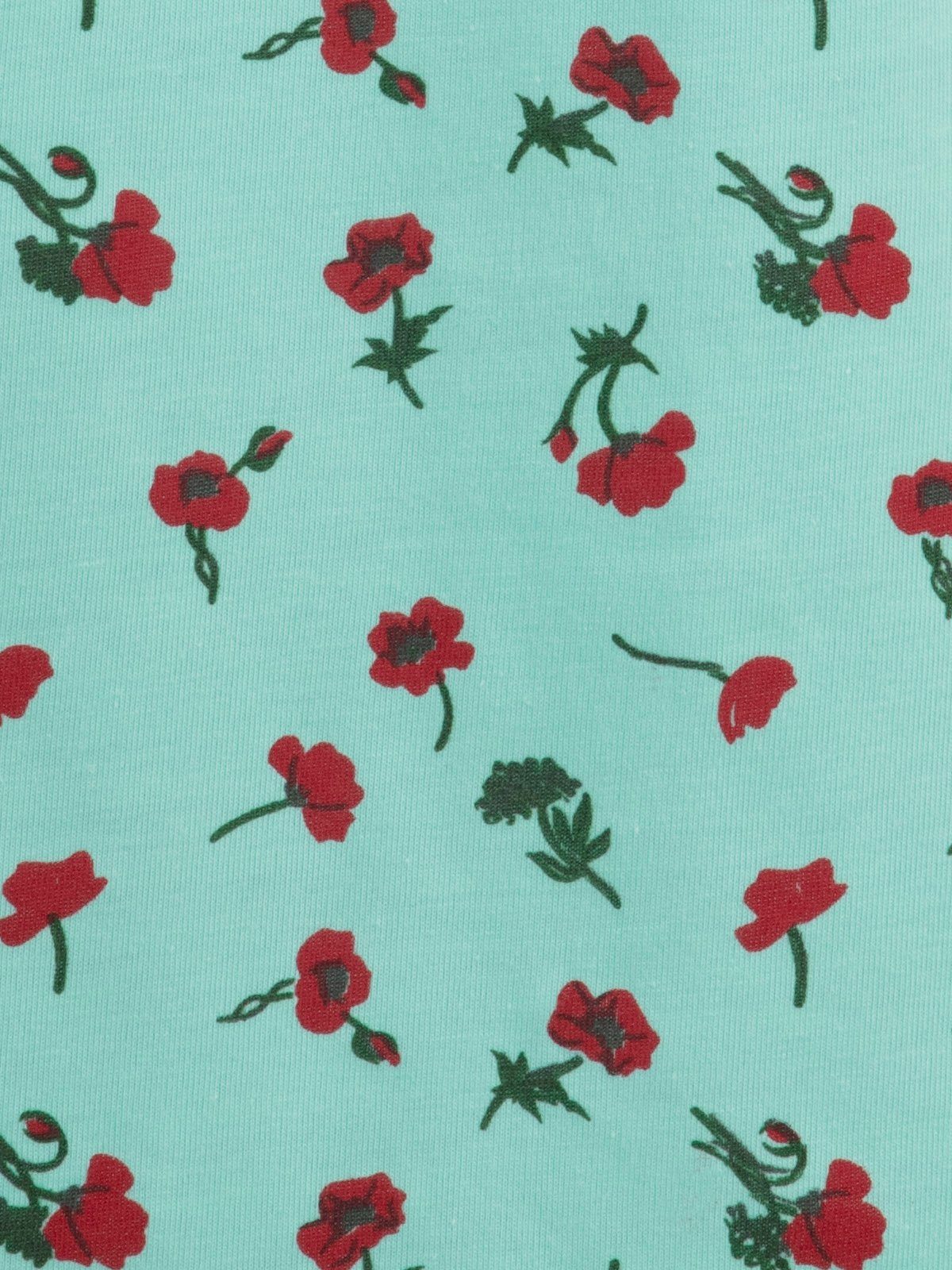 zeitlos Nachthemd Nachthemd Langarm - Blumendruck M-6XL