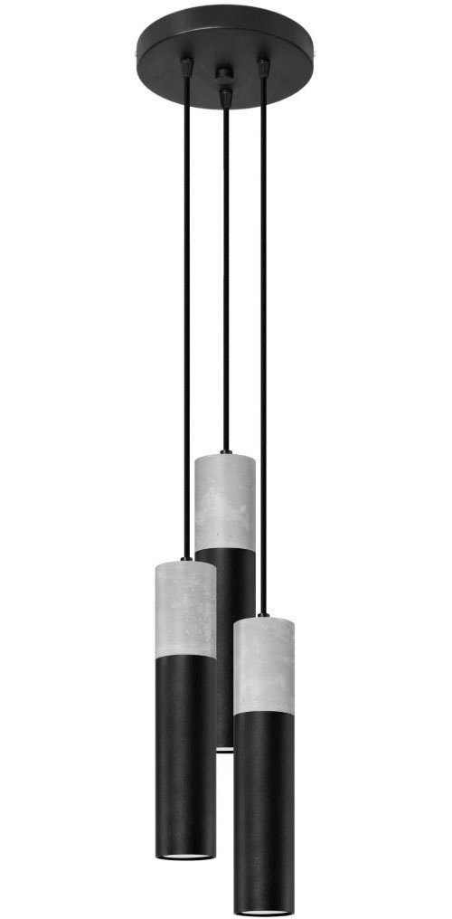 SOLLUX lighting Hängeleuchte BORGIO, ohne Leuchtmittel, Schleuder