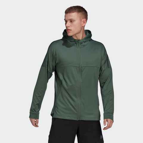 adidas Performance Outdoorjacke WORKOUT WARM KAPUZENJACKE