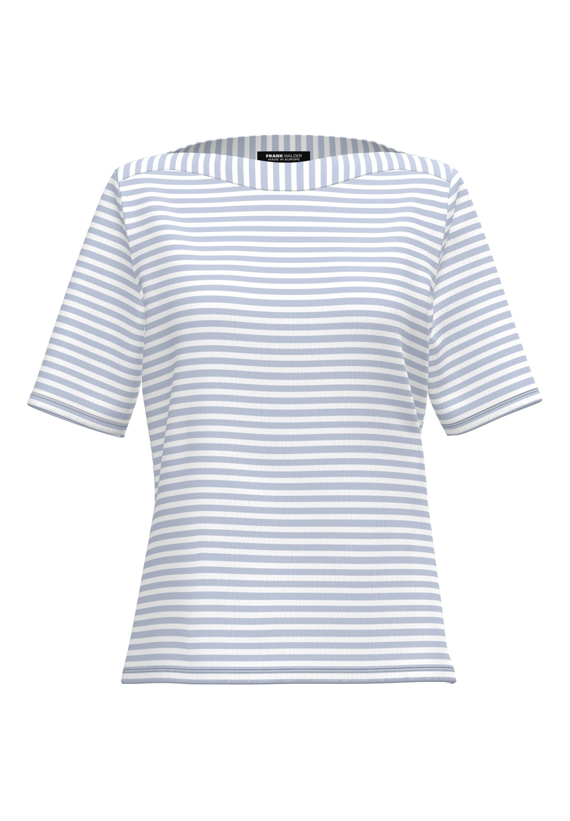 FRANK WALDER Kurzarmshirt mit U-Boot-Ausschnitt günstig online kaufen