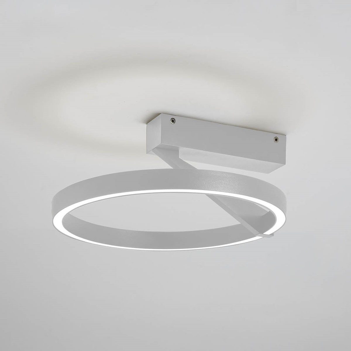 Vivida International Deckenleuchten Meridiana Ring Wand-/ Deckenleuchte mit Up-Down Licht, LED fest integriert, Warmweiß, Neutralweiß, Deckenlampe
