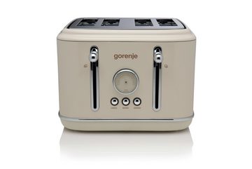 GORENJE Toaster T2300CLIN, 4 kurze Schlitze, für 4 Scheiben, 1150 W