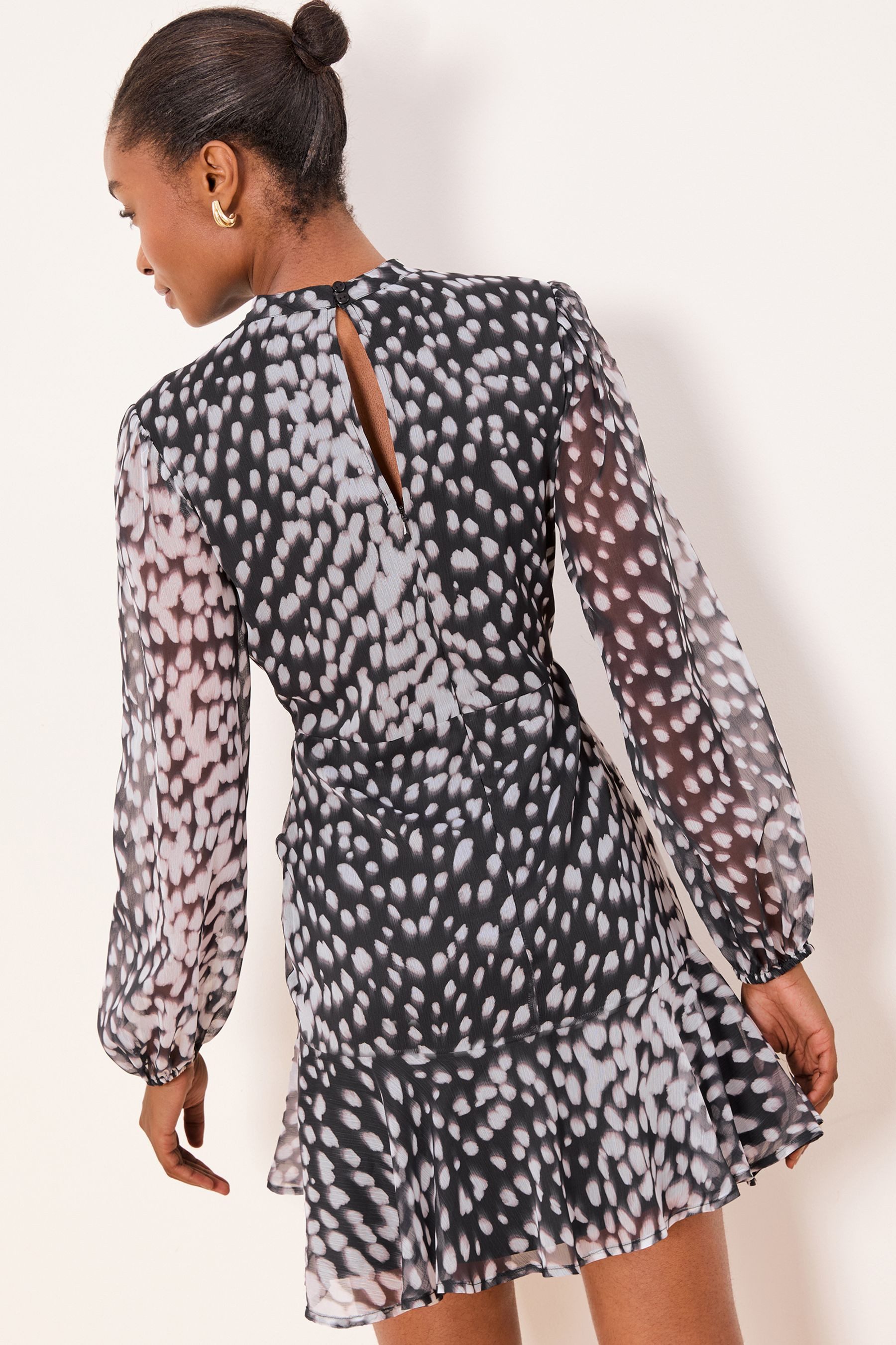 LIPSY Minikleid Lipsy Minikleid, Animal-Print, Regular (1-tlg) günstig online kaufen