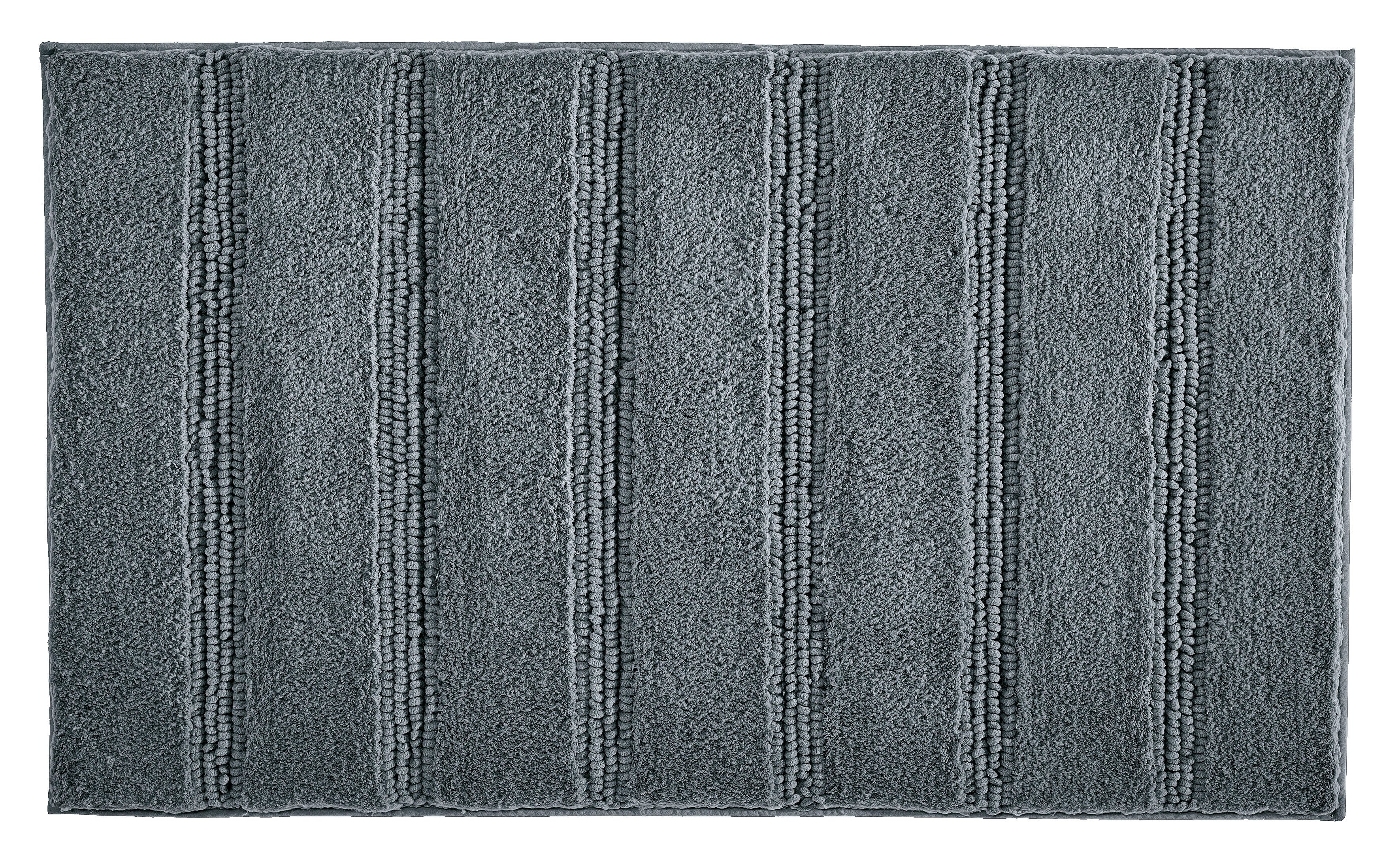 Kleine Wolke Badematte Monrovia, Badvorleger, Badezimmer Teppich, Höhe 23 mm, rutschhemmend beschichtet, fußbodenheizungsgeeignet, Kunstfaser, rechteckig, Badte – Bild 3 von 3