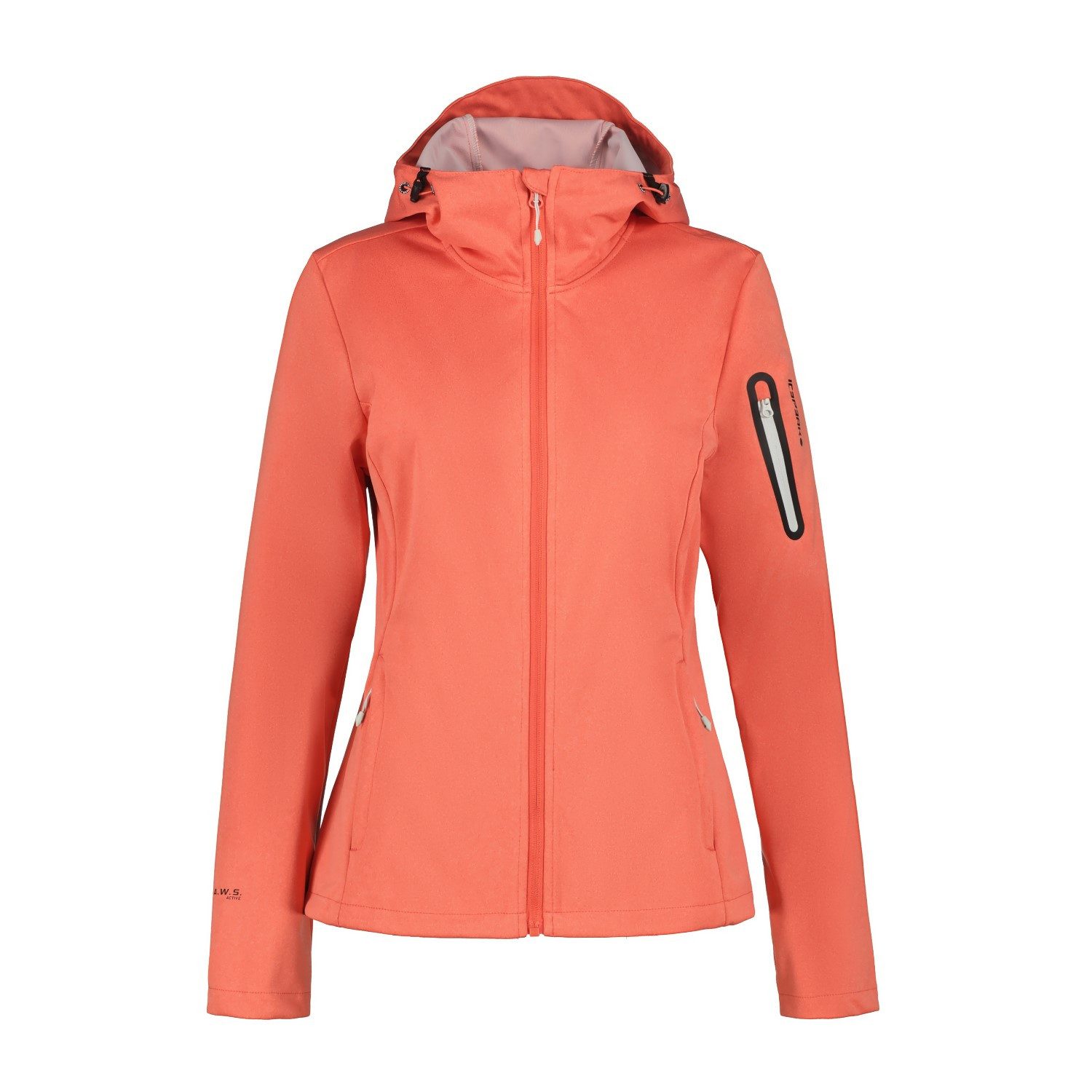 Icepeak Softshelljacke Bridgewater Softshelljacke Damen mit Kapuze