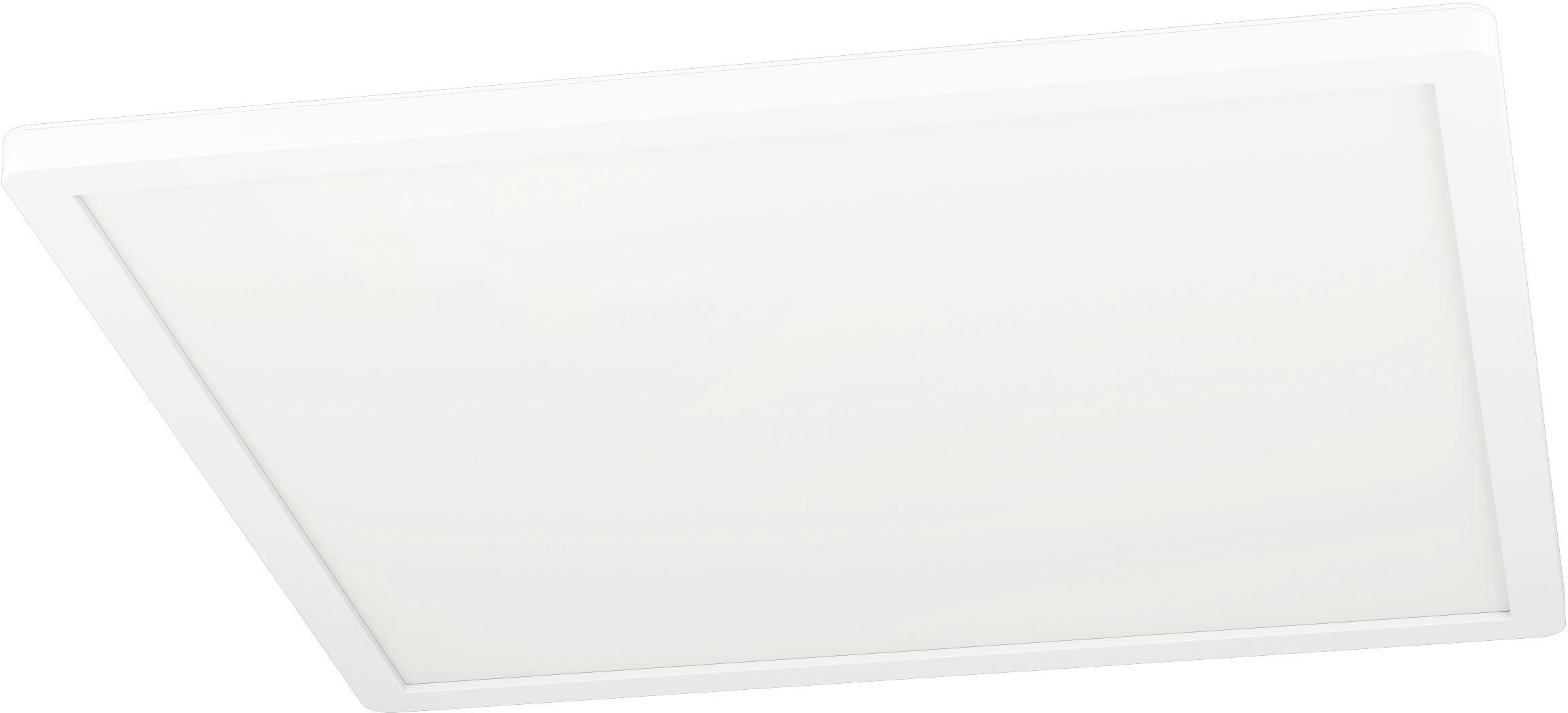 EGLO Deckenleuchte ROVITO-Z, LED fest integriert, warmweiß - kaltweiß,  Deckenleuchte in weiß aus Kunststoff - 16,5W - warmweiß - kaltweiß,  Deckenleuchte ROVITO-Z überzeugt durch Qualität und Langlebigkeit