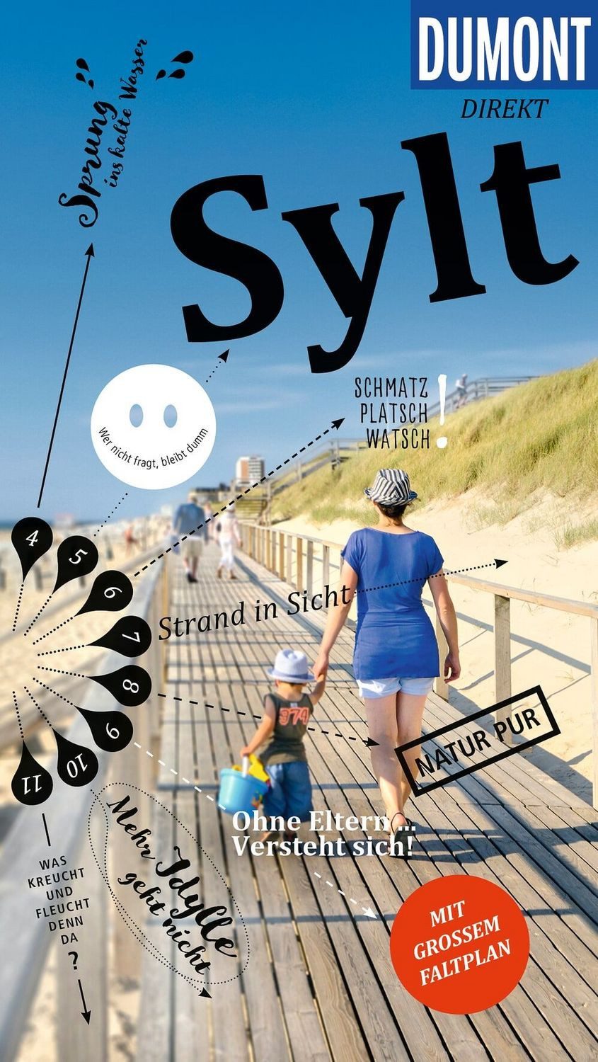DUMONT direkt Reiseführer Sylt Mit großem Faltplan / Rayka Kobiella, Mit großem Faltplan