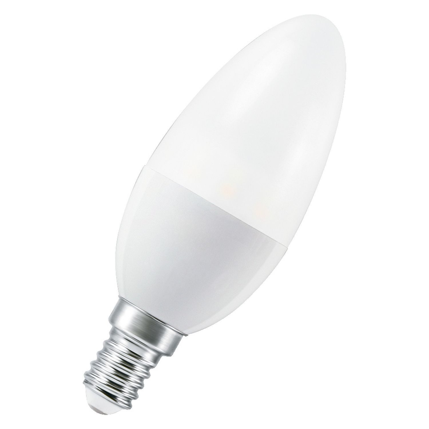 Licht-Erlebnisse LED-Leuchtmittel LAMP, E14, Kerzenlampe E14 RGB CCT 470 lm Smart dimmbar Farbwechsel via App
