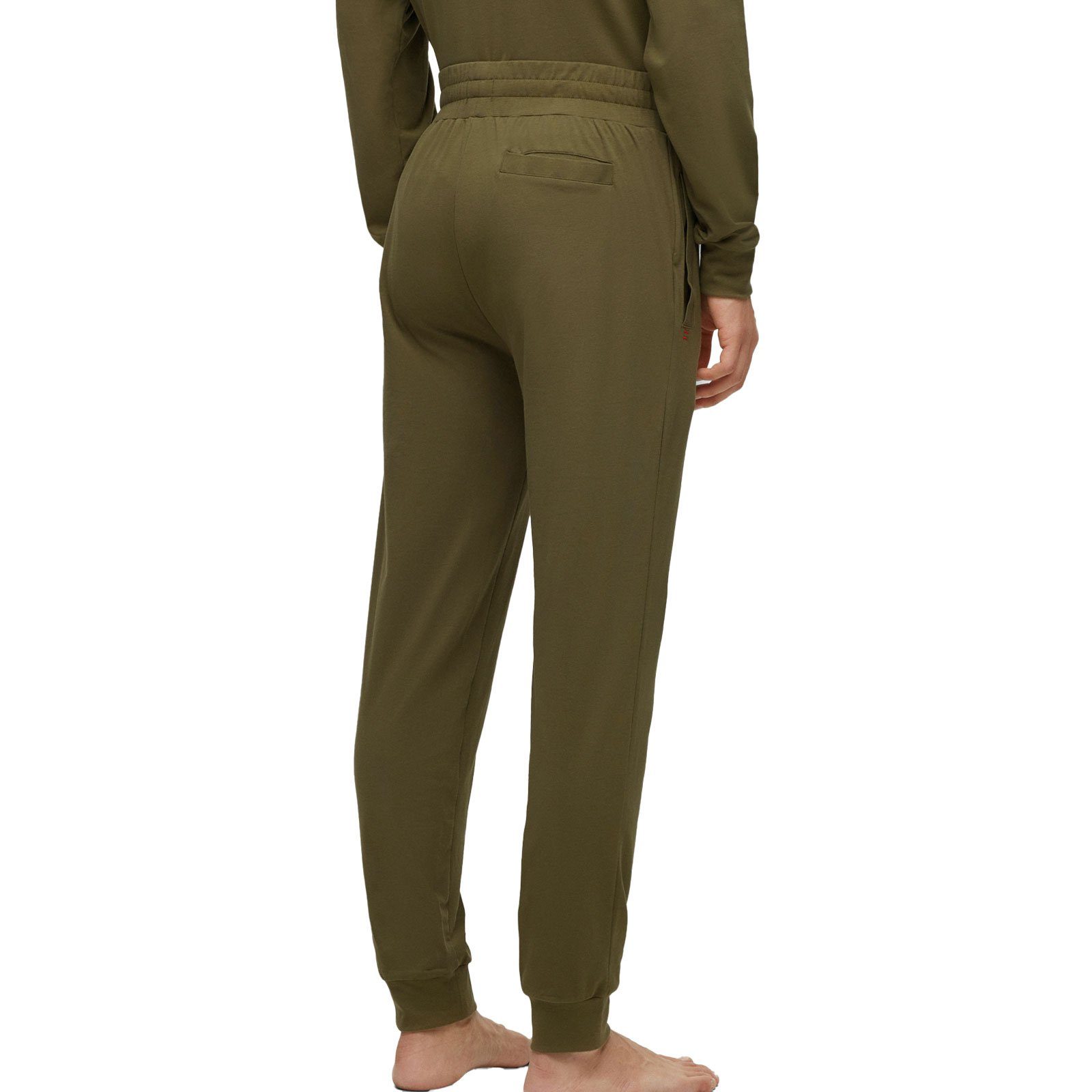 345 Tunnelzug Loungehose HUGO open mit green Pants Labelled verstellbarem