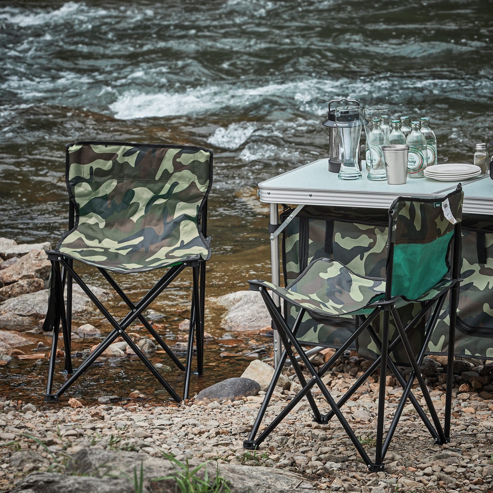 SoBuy Klappstuhl FST96, Angelstuhl mit Tragetasche günstig online kaufen