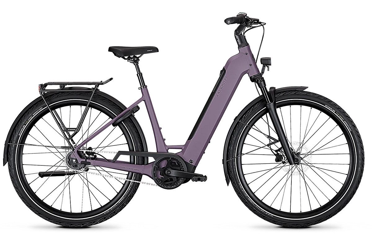 Kalkhoff E-Bike Kalkhoff Image 3 Advance RT 540 Wh Damen lila 2026, 5 Gang SHIMANO Nexus, 5 speed, Nabenschaltung, Bosch Performance Line smart System, 540 Wh