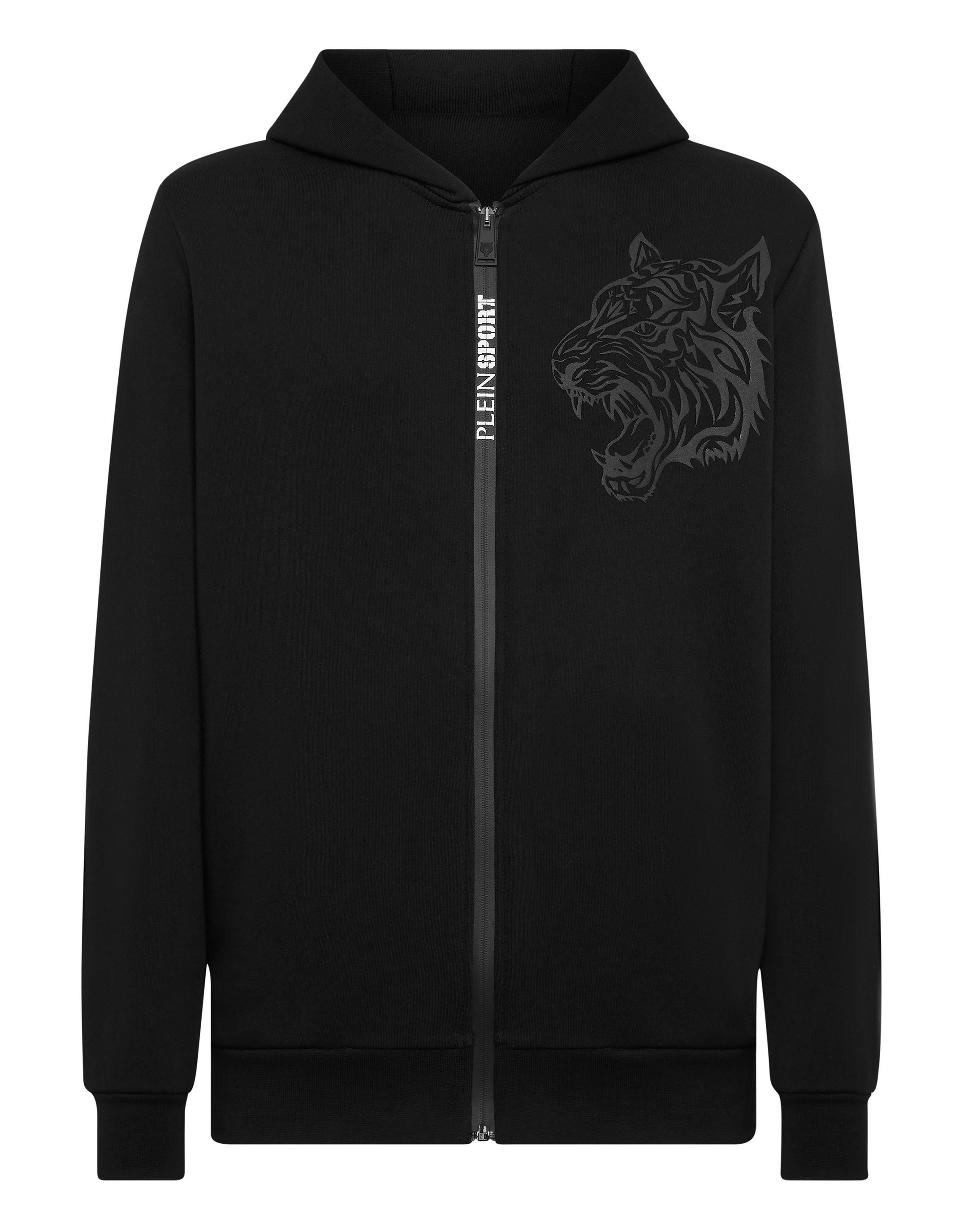 PLEIN SPORT Kapuzensweatjacke Sweatjacke mit Kapuze günstig online kaufen