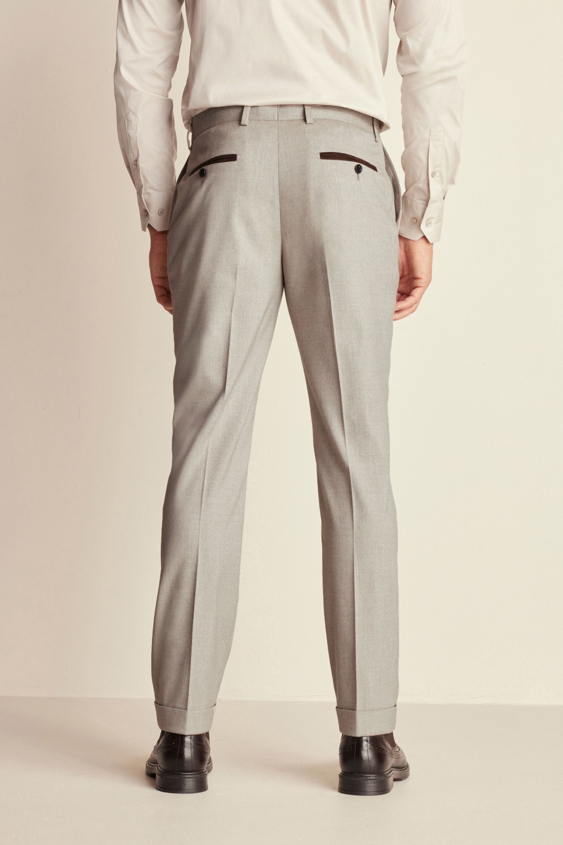 Next Anzughose Slim Fit Anzughose mit günstig online kaufen
