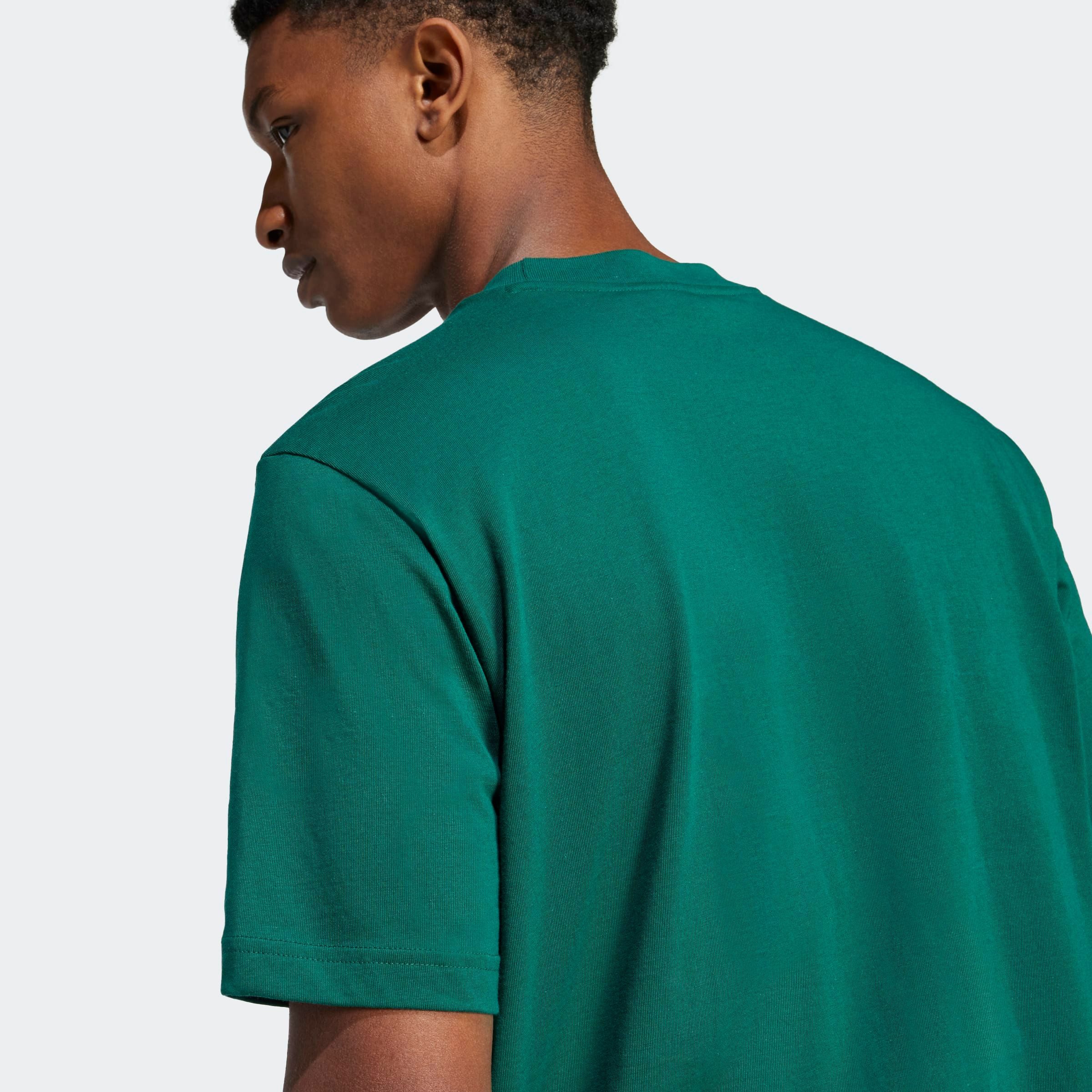 adidas Sportswear T-Shirt ESSENTIALS BIG LOGO klassische Silhouette, mit Rundhalsausschnitt – Bild 4 von 5