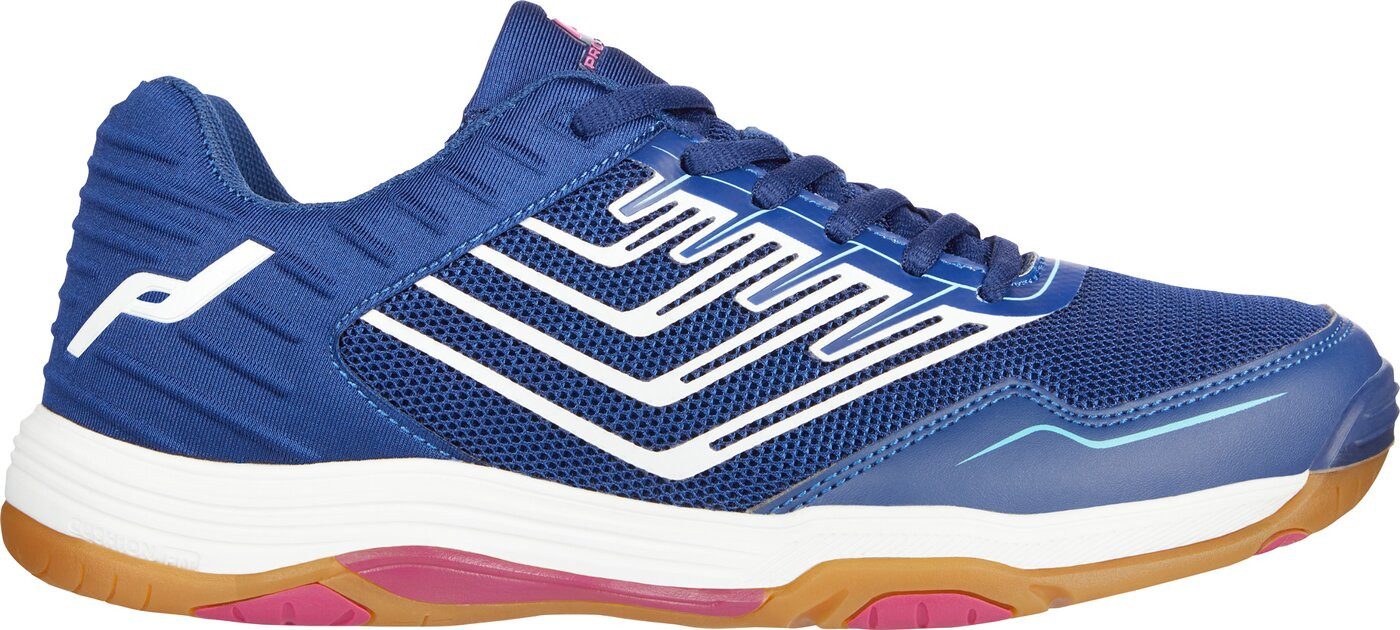 Pro Touch Da.-Indoor-Schuh Rebel 3 W BLUE DARK/WHITE Indoorschuh