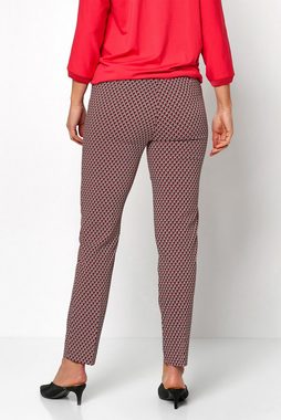 Relaxed by TONI Stretch-Hose Alice mit grafischem Muster