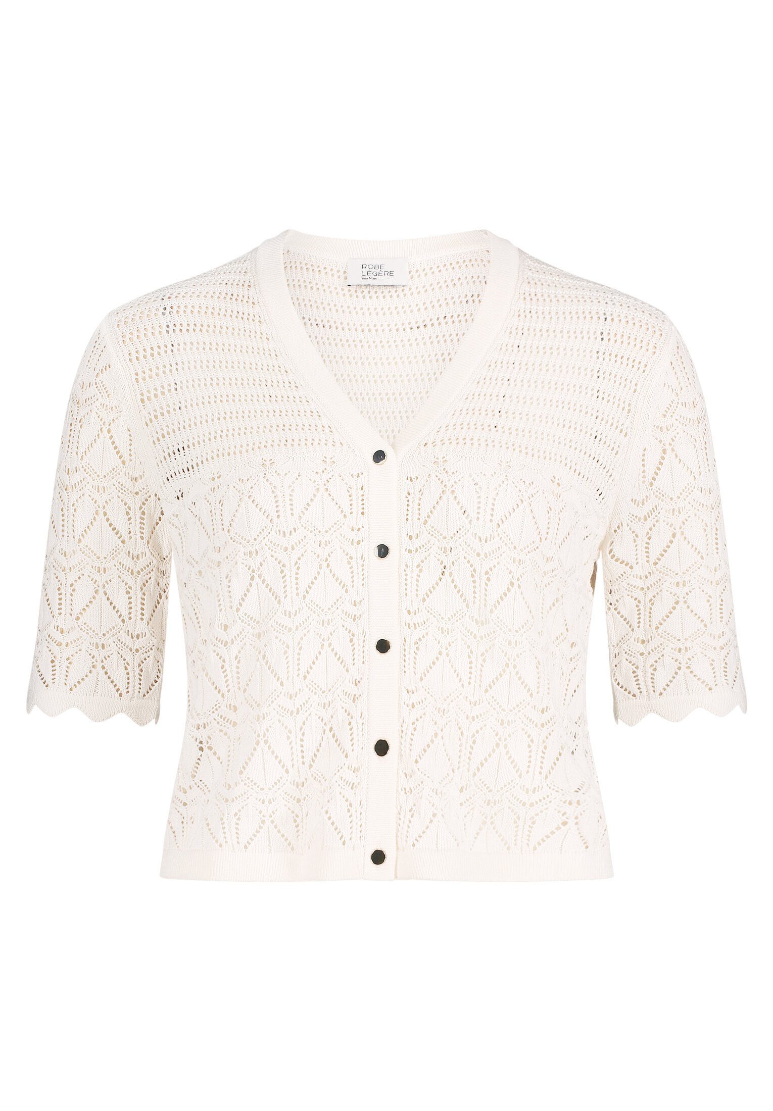 Vera Mont Strickjacke Damen mit V-Ausschnitt (1-tlg)