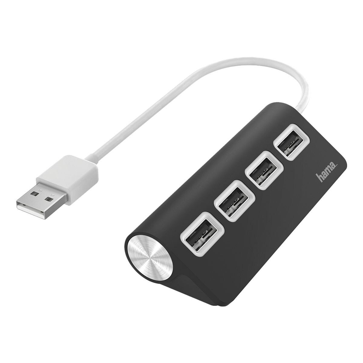 Hama USB-Adapter, 15 cm, USB-2.0-Hub, 4 Ports | OTTO