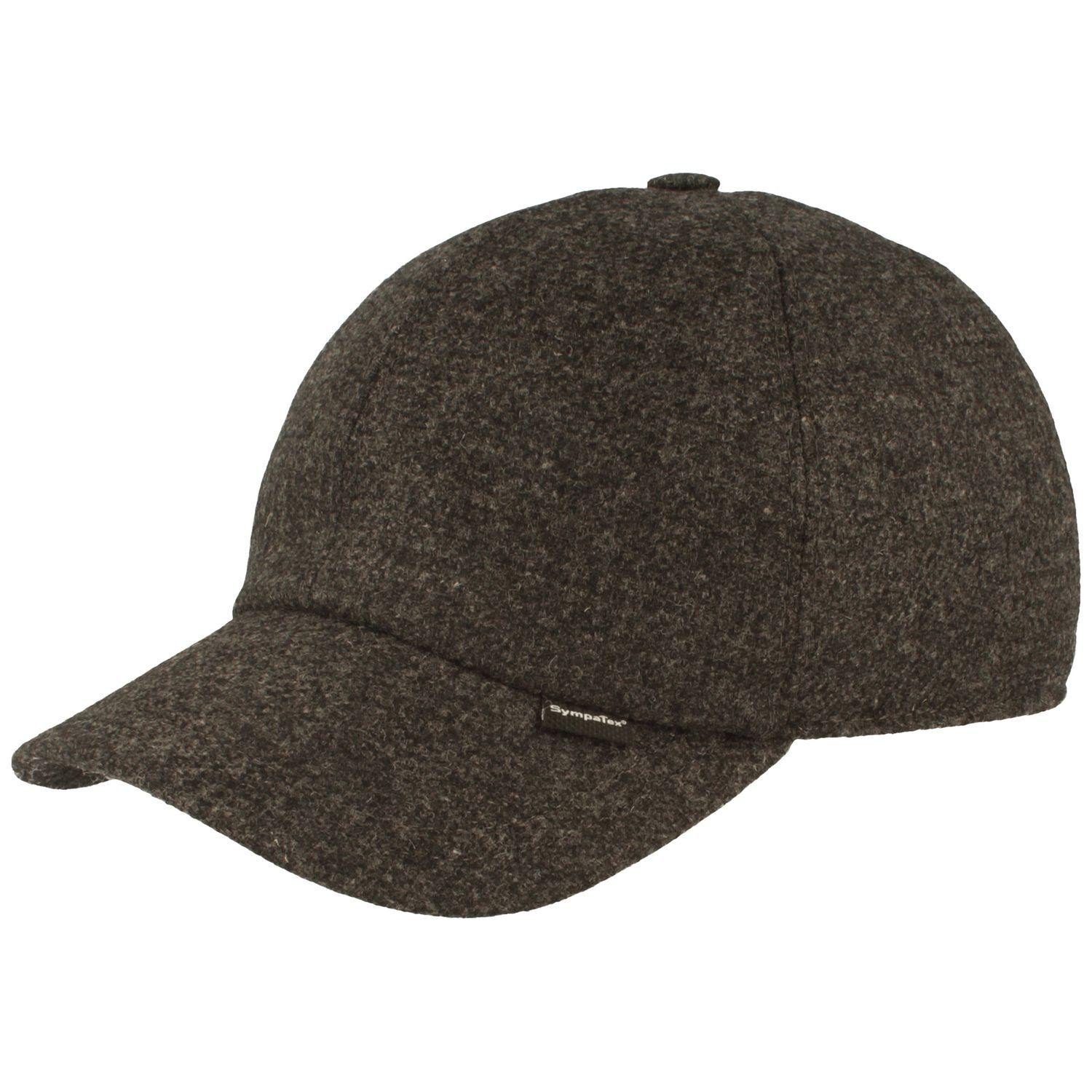 Breiter Baseball Cap Wasserdichte Sympatex Ohrenschutz BB-Cap Wolle