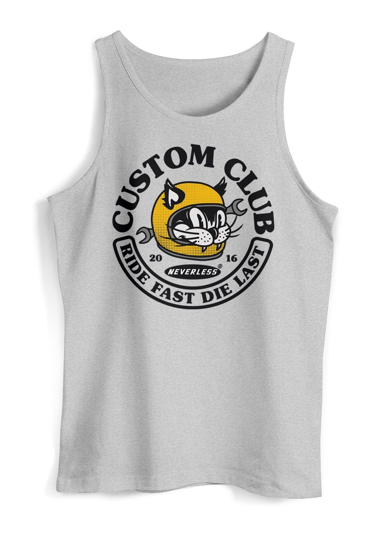 Neverless Tanktop Herren Tank-Top Biker Motiv günstig online kaufen