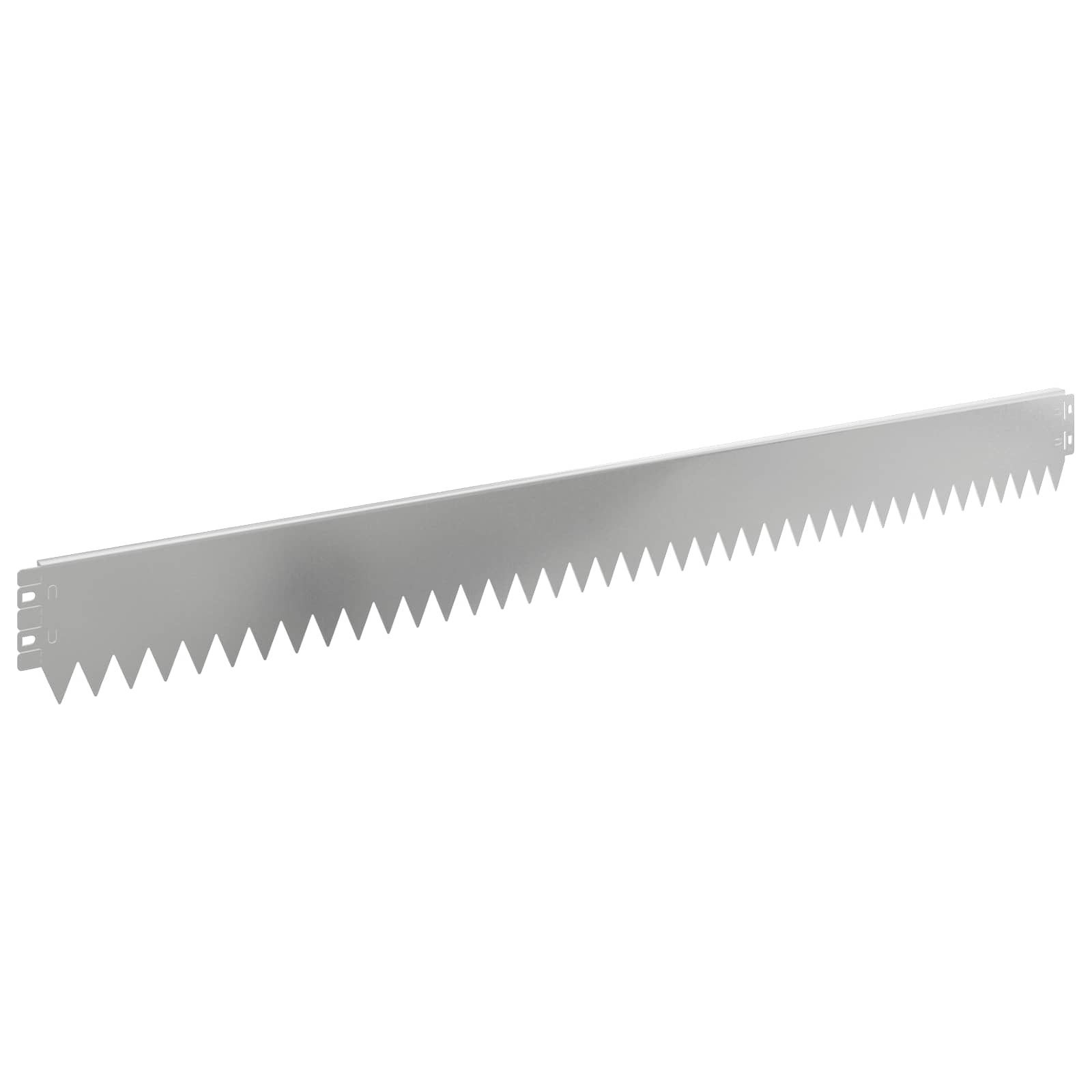 Beetumrandung Raseneinfassung 20 pcs 103 x 10 cm Stahl Silber