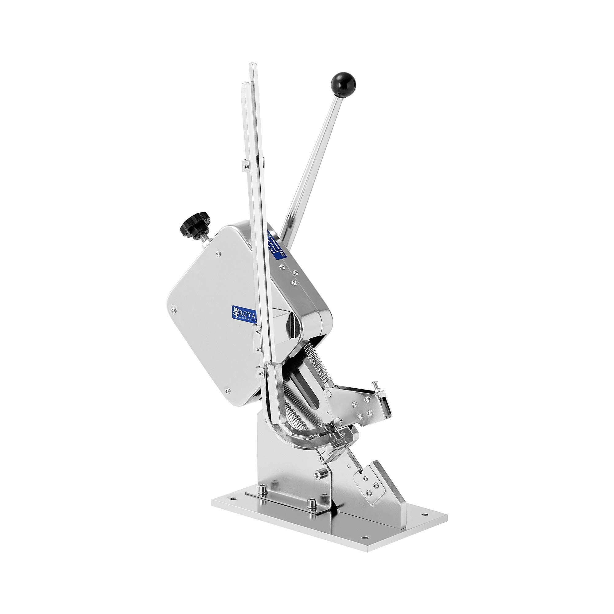 Royal Catering Wurstfüllaufsatz Manueller Wurstclipper für 200 Clips vielseitig einsetzbar Gastro