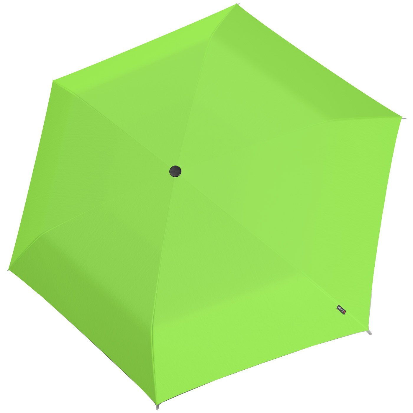 Knirps® Taschenregenschirm schlanker, leichter Schirm mit Auf-Zu-Automatik, grün der mit leichteste Knirps Duomatic-Funktion