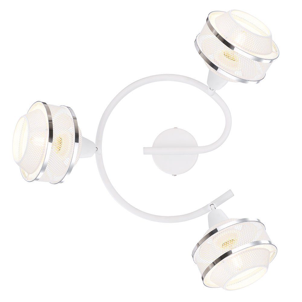 Metall-Gitter Rondell Leuchtmittel Lampe Decken nicht inklusive, Leuchte Deckenspot, etc-shop Spot Leuchte