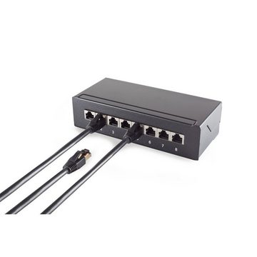 shiverpeaks® Patchkabel cat 8.1 F/FTP PIMF LSZH grau 10,0m LAN-Kabel, RJ-45, (1000 cm)