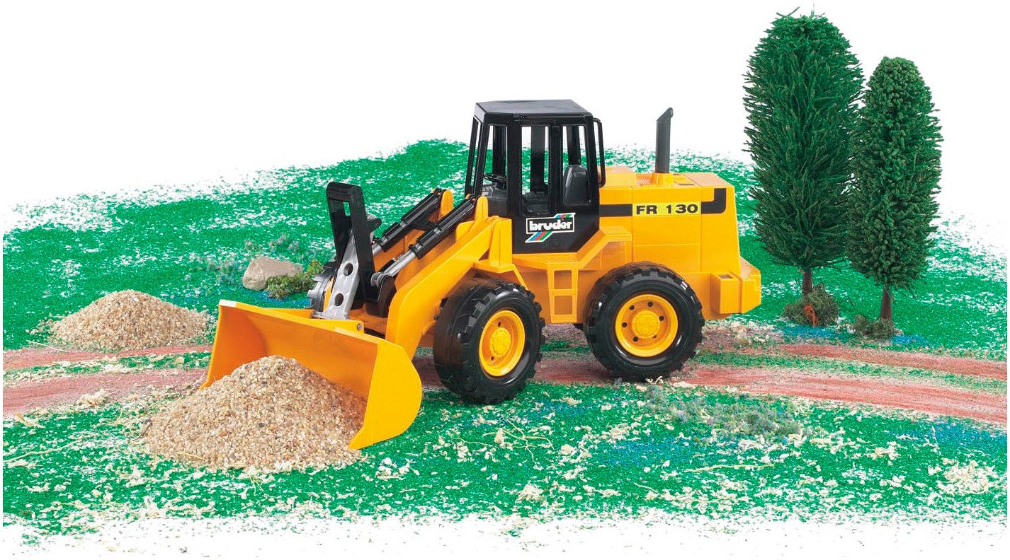 Bruder® Spielzeug-Baumaschine Gelenkradlader Fiat 40 cm günstig online kaufen