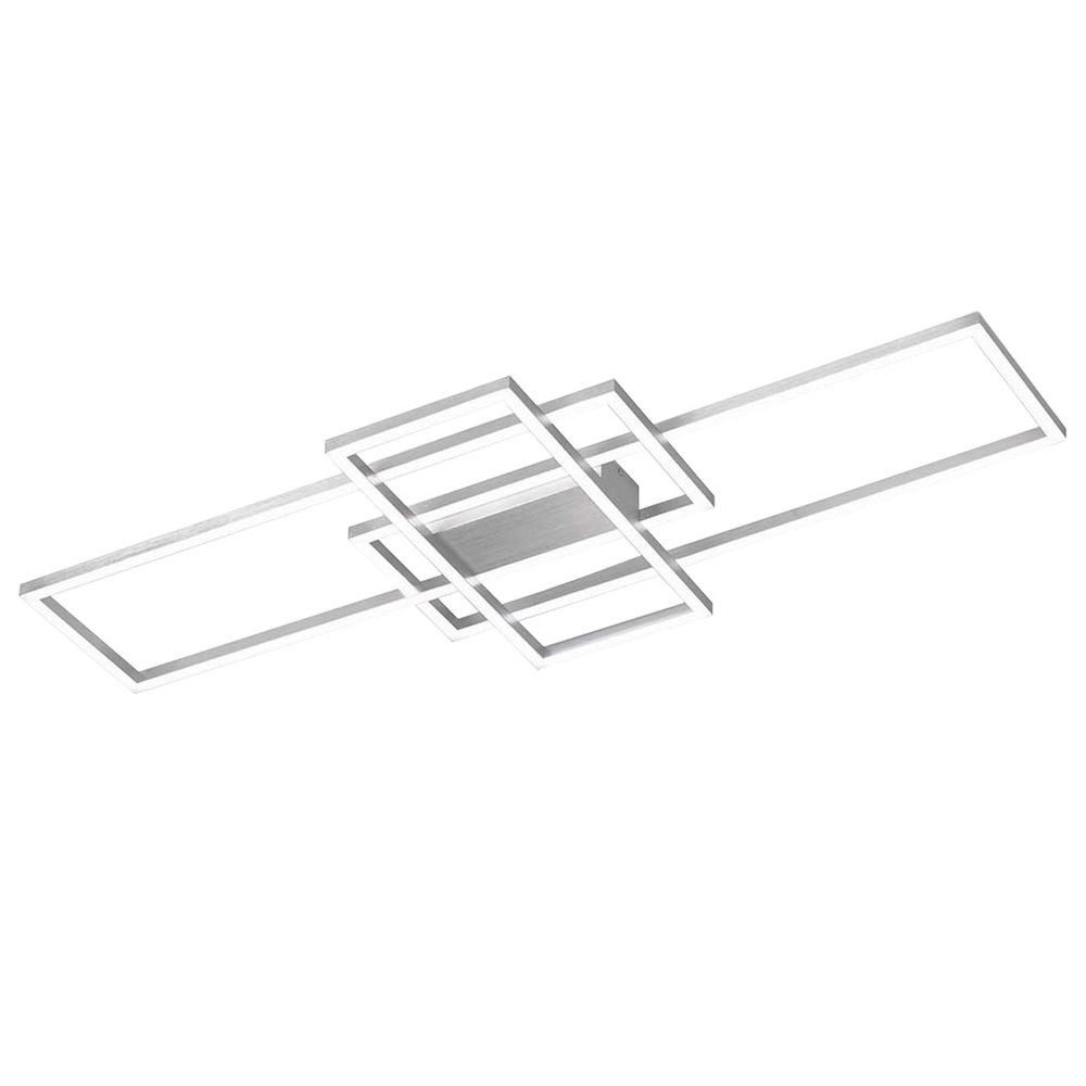 WOFI LED Deckenleuchte, LED-Leuchtmittel fest verbaut, Kaltweiß, Warmweiß, Neutralweiß, Tageslichtweiß, Farbwechsel, LED Deckenleuchte eckig dimmbar Wohnzimmerlampe