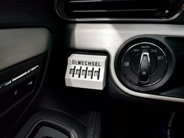HR Autocomfort Anzeigegerät Mechanischer Kilometerzähler ÖLWECHSEL Kilometer Zähler Rändelrädchen