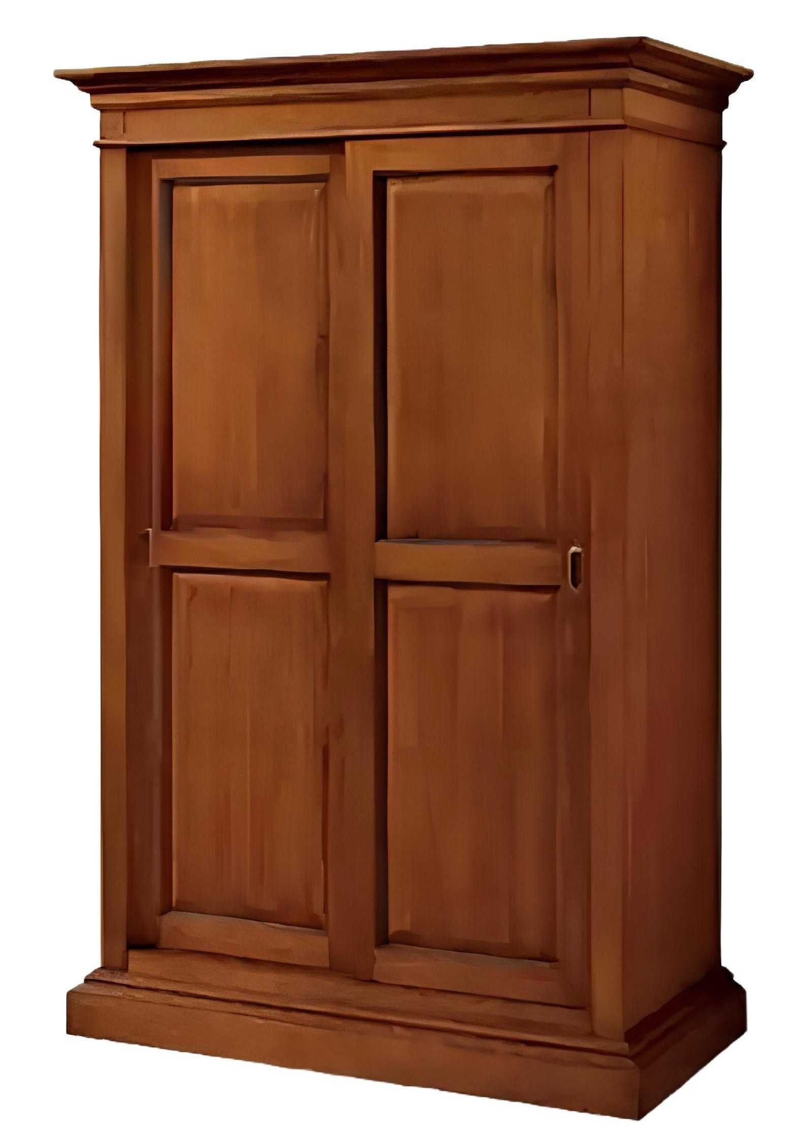 Xlmoebel Kleiderschrank Massiver Holzschrank
