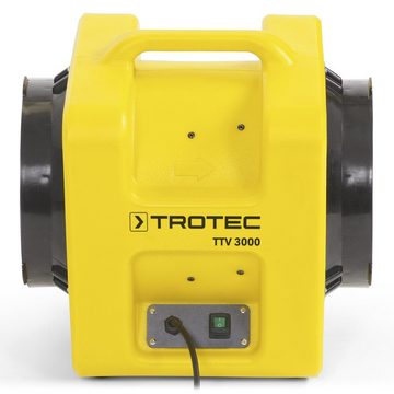 TROTEC Bodenventilator Förderventilator TTV 3000, Axialventilator, Bautrockner