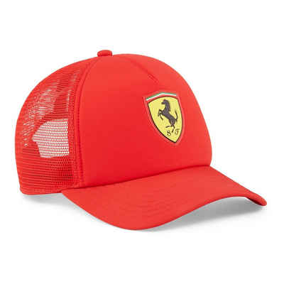 Scuderia Ferrari Trucker Cap Puma Rot Größenverstellbar