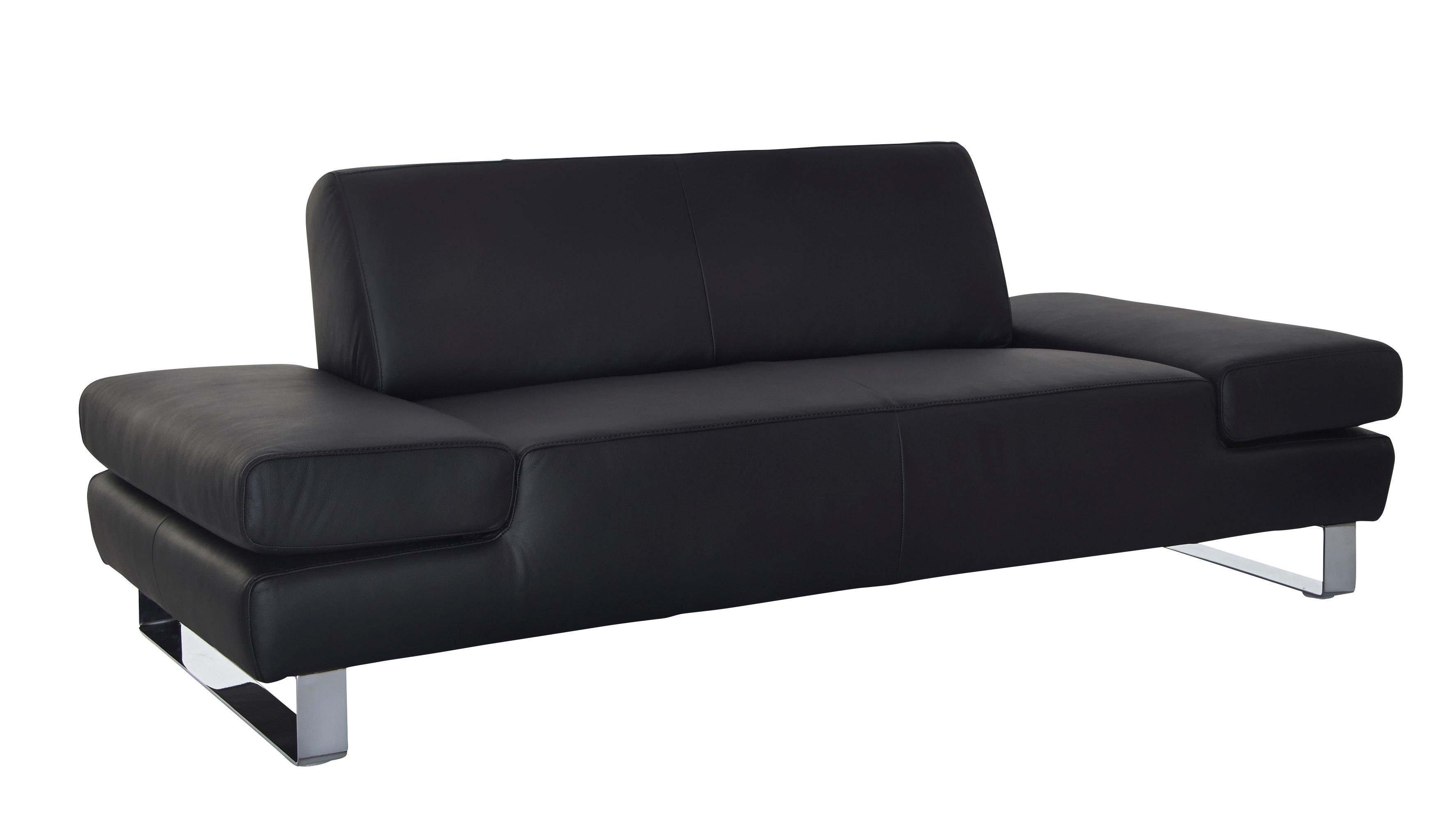 W.SCHILLIG 2-Sitzer taboo Designsofa mit hohem Sitzkomfort, Breite 202cm, Sitztiefe 59cm, mit Normaltiefe, inklusive Armlehnenverstellung