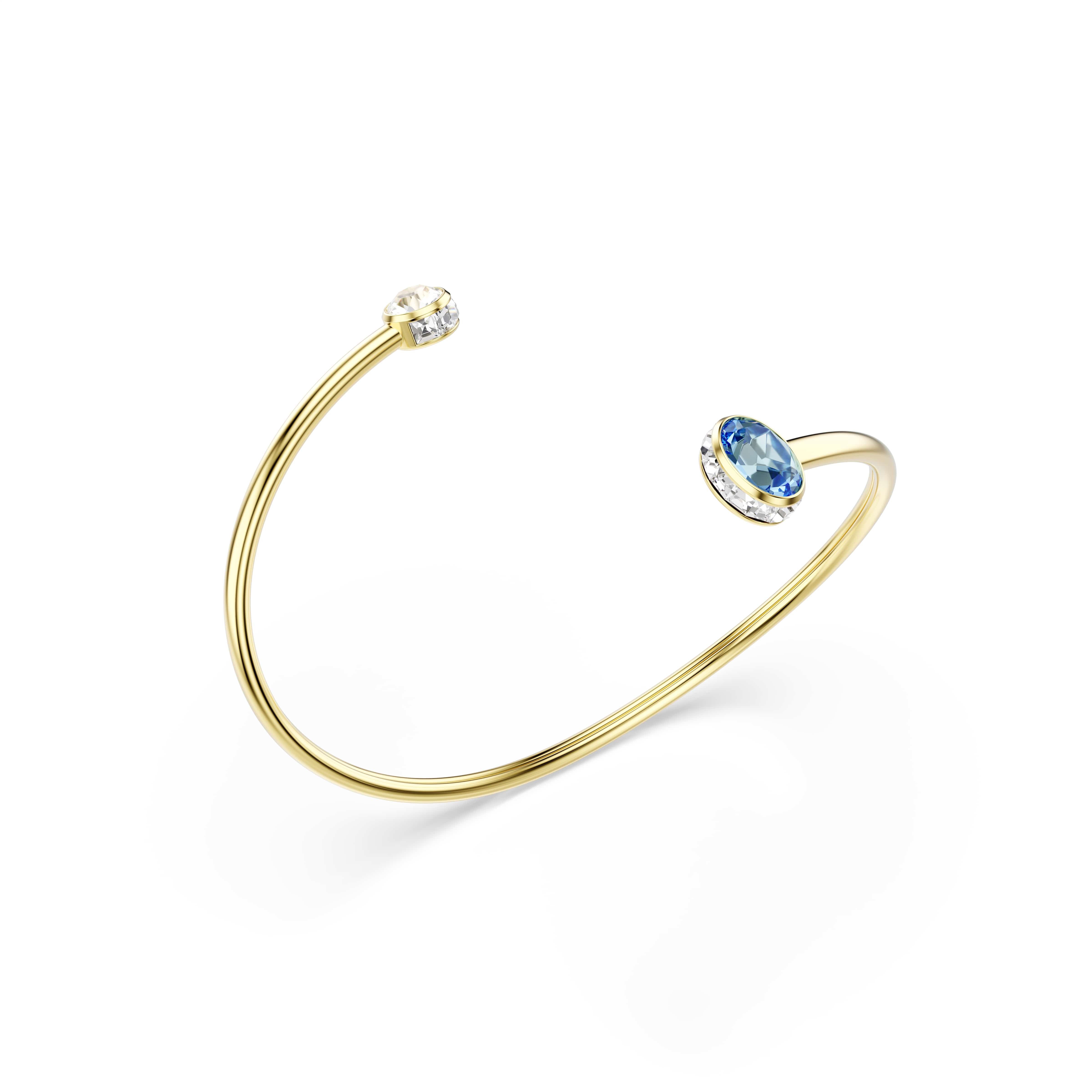 Swarovski Armspange Schmuck Geschenk CHROMA Armreif, mit Swarovski® Kristall, Zirkonia (synth)