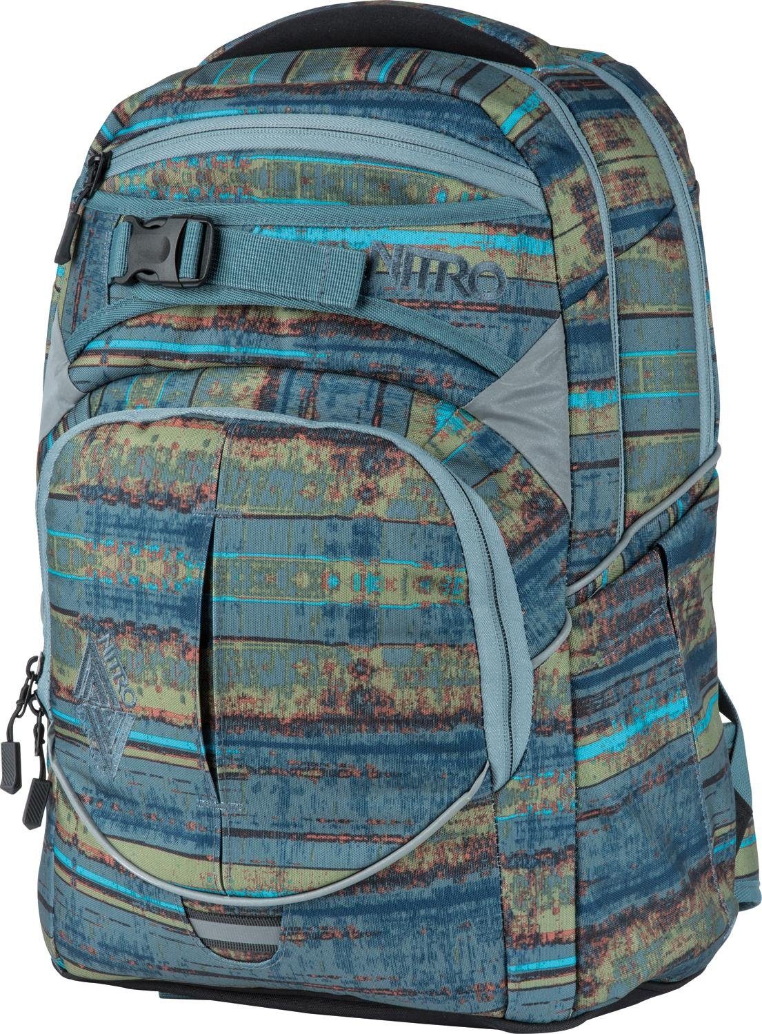 Superhero, Freizeit Schulrucksack für NITRO Blue Frequency und Schule